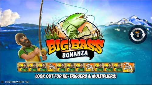 Big bass bonanza main image
