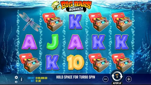 Big bass bonanza mobile image